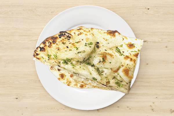 Garlic Naan — India's Tandoori Halal Restaurant